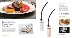 Wholesale Smoke Gun Smoke Box Smoke food Removable smoking chamber DY-SK300 from china suppliers