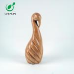 Walnut log solid animal carving bent umbrella handle head black walnut solid