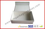 1000g Grey Rigid Board Folding Magnetic Gift Packaging Boxes , Offset Printed