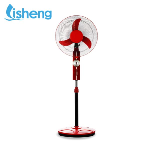 Classic 16" Rechargeable Solar Fan Remote Control With LED Light