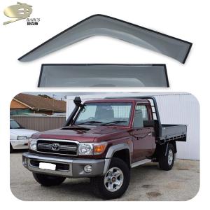 Wholesale Dark Smoke Window Vent Shades Single Cab For Toyota Land Cruiser Fj70 Fj79 from china suppliers