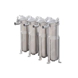 Wholesale Topline Absolute Stainless Steel Bag Filter Water Treatment Simple Maintenance from china suppliers