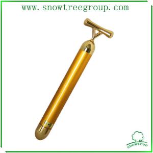 Wholesale 24k golden hight end quality popular japan beauty bar slim face bar for face massager from china suppliers