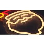 Festival Led Light Rgb Decoration Customizedizable Text Santa Christmas Lights