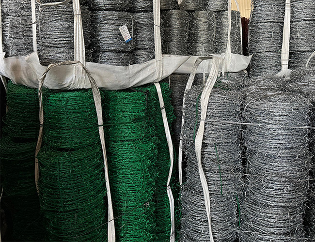 Farm Protection Length 200m Stainless Steel Barbed Wire Price Per Roll