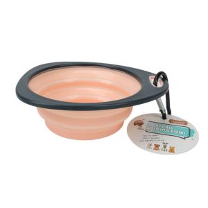 Wholesale Pet Collapsible Portable Adjustable Silicone Dog Bowl Slow Eating from china suppliers