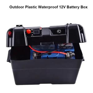 Wholesale 12V Outdoor Waterproof Battery Box for Marine Automotive RV Boat Camper and Travel Trailer from china suppliers