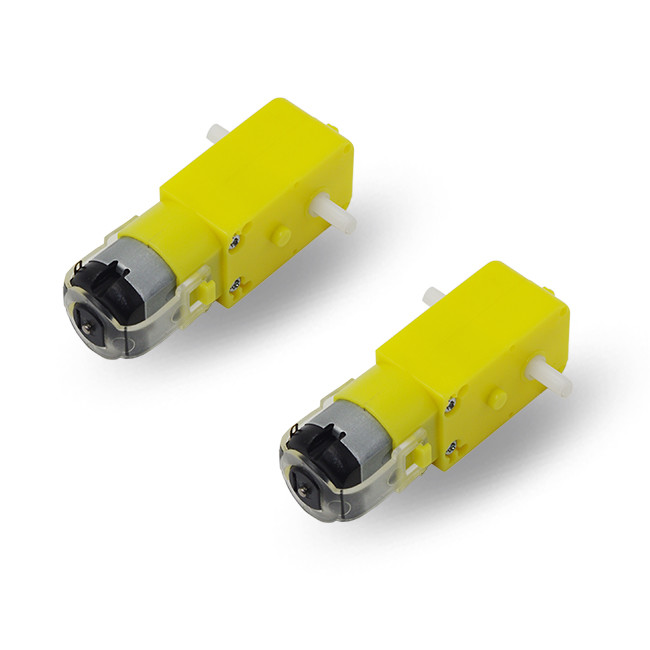 High Quality dual shaft 3v dc gear motor 6v 130 dc motor with plastic gearbox for toy cars