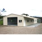 ASTM Standard Prefabricated Gable Roof Sheds for Agricultural Equipment