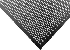 Wholesale Mild Steel Material No Finish Perforated Mesh Plate 12.7mm Staggered Centers from china suppliers