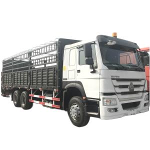 Wholesale SINOTRUK HOWO Lorry Truck 380HP 400 HP 6×4 Fence Cargo Truck Logistics Transportation from china suppliers