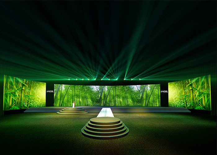 Gold Thread P3 Indoor Rental LED Displays 500x500mm For Stage