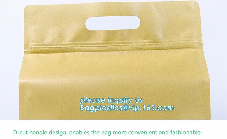 polypropylene Crystal Clear Cello Bags flat square block bottom opp bag,candy opp square bottom cello bag bagease packag