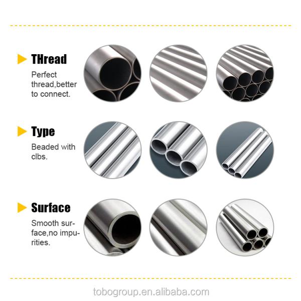 Seamless Stainless Steel Pipe Round Section 10mm 304 steel pipe