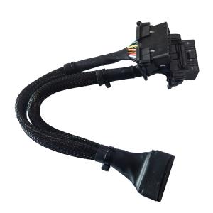 Wholesale 16 Pin OBD2 Y Cable Splitter Extension Network Male To Dual Female Y Cable Adapter from china suppliers