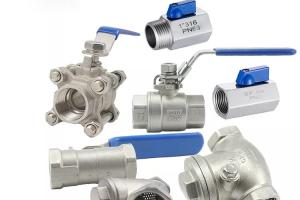 Wholesale Threaded Female One Piece Stainless Steel Valves For Hydraulic Engineering from china suppliers