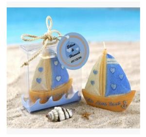 Wholesale New creative promotion gift product wedding gift party festival ship candle from china suppliers