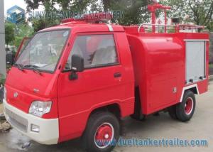 Wholesale Foton 1000 L Capacity Dual Axle Mini Fire Fight Truck 4x2 Single Row from china suppliers
