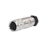 Female 200V M16 Straight Metal Screw Connector 6p 7p