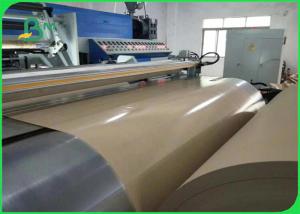 Wholesale Glossy PE Laminated Unbleached Brown kraft Paper Food Wrapping kraft Paper from china suppliers