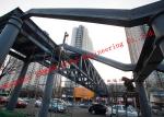 Modular Prefabricated Pedestrian Bridges Overcross Railway Q345B Steel