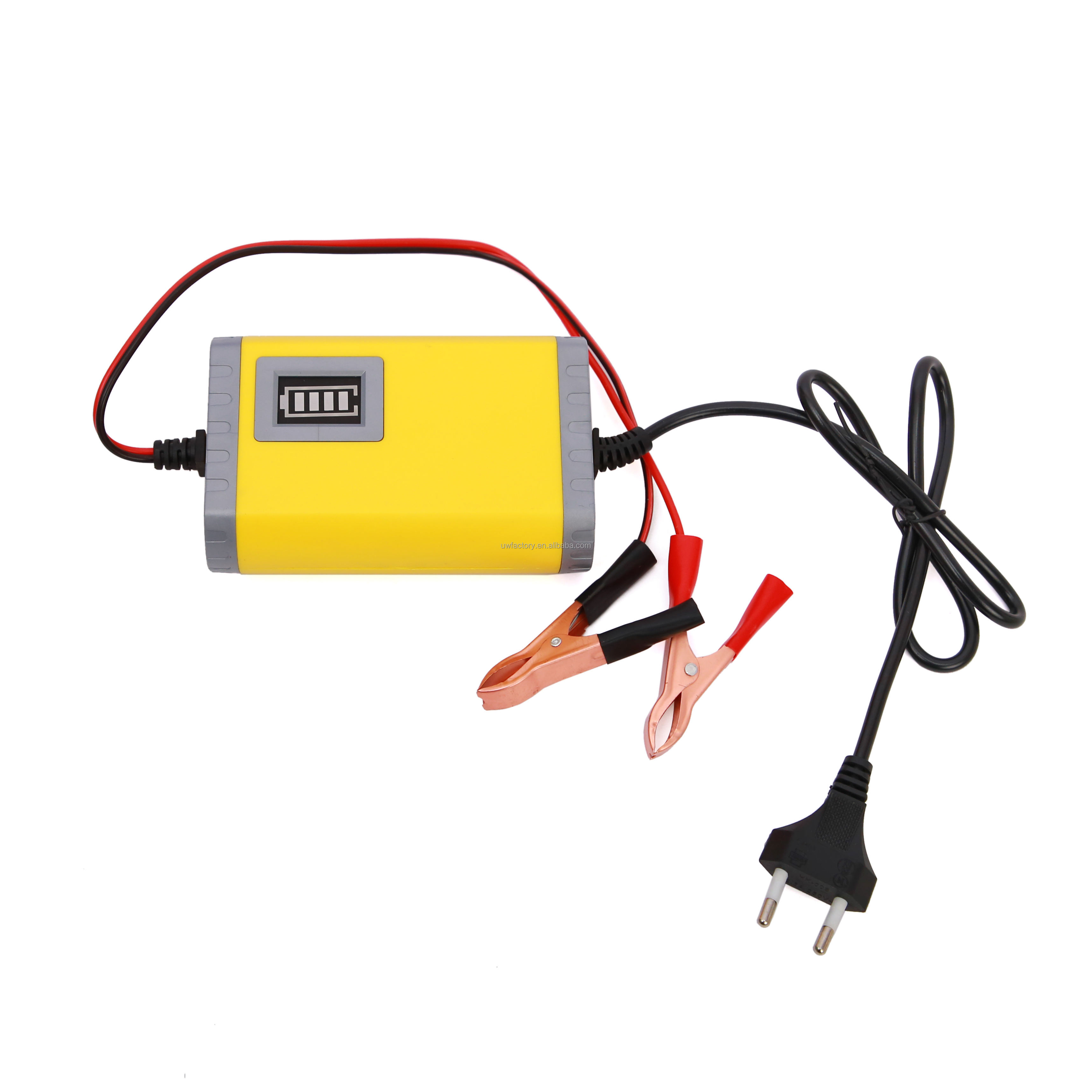 OEM 125W Output Power Smart Electric Motorcycle E Bike Scooter Car Intelligent Battery Charger 12V 24V 48V 72V 2A-20A