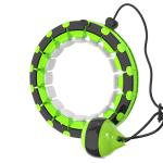 Silicone ABS Weight Loss Smart Hula Hoop , 24 Knots Weighted Hula Hoop