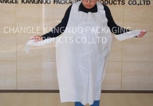 Wholesale Adults Disposable PE Aprons White Color HDPE LDPE Embossed On The Roll from china suppliers