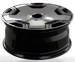 22x9.5 ET45/22x11.5 ET47 Black Mached Face Forged Wheels For Mercedes-Benz GLS