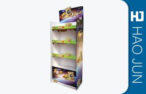Wholesale Free Standing Cardboard Display Stands For Food , Eco - Friendly from china suppliers
