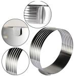 FBT010601 for wholesales adjustable stainless steel cake slicer kit
