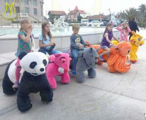 Wholesale Hansel walking stuffed zoo ride coin operated kiddy animal toy rides from china suppliers