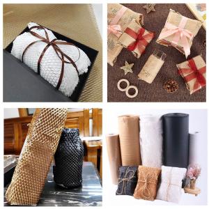 Wholesale Chocolate Color 38cmx50m Eco Wrapping Paper Roll For Glassware Artworks from china suppliers