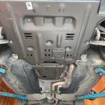 Gray Alfa Romeo Giulia Skid Plate Engine Guard Transmission Underbody Protection