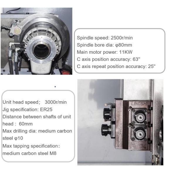 11kw CNC Turn Milling Machine 5 Axis CNC Lathe Milling Machine
