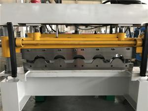 Wholesale High Speed 5 - 8m / min Tile Roll Forming Machine For Colored Steel Plate from china suppliers