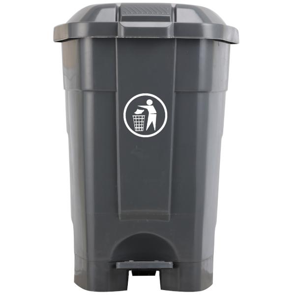 70 Liters Industrial Household Public Community Kitchen Waste Outdoor Pedal Trash Can