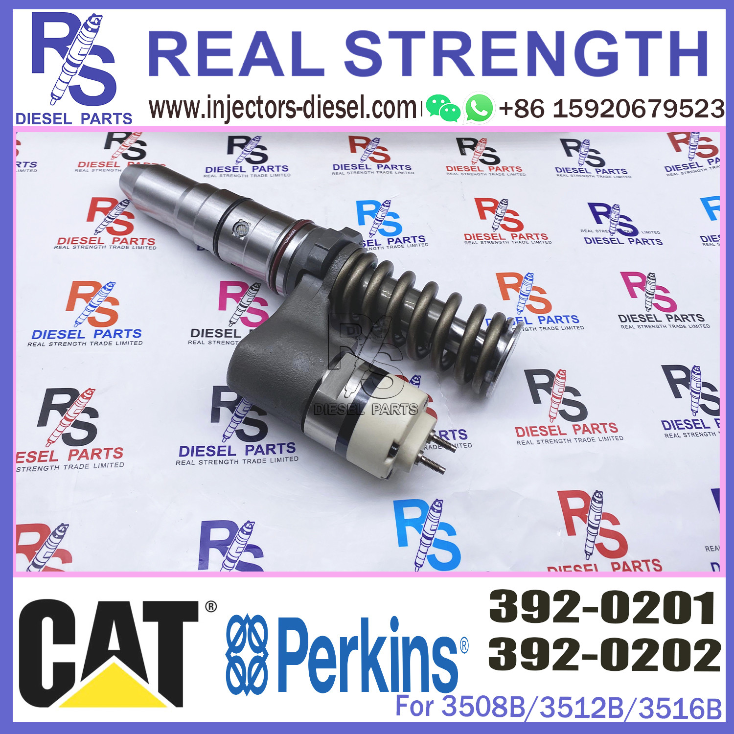 20R1265 Caterpillar Fuel Injector 392-0201 3920201 392-0202 Diesel Truck Injectors