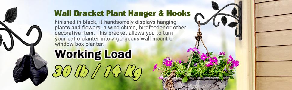 Hanging Plant Hook for Flower Lantern Bird Feeder Wind Chimes Metal Plant Hanger