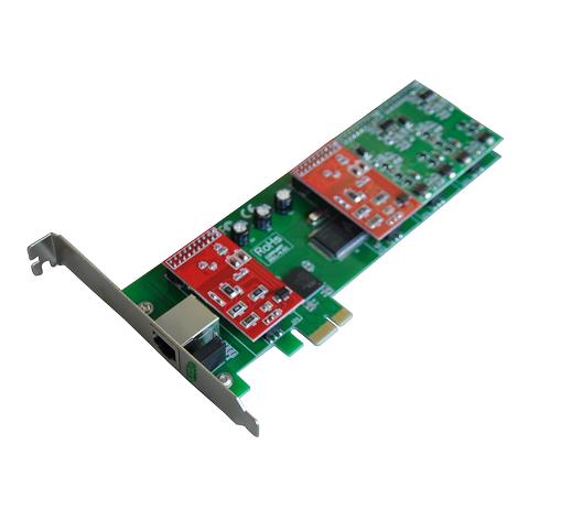 SinoV-TDM400E 4fxs/fxo pci-e asterisk AEX Tribox digital cards support 2U classis