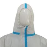 OEM Accepted CE Type5 6 Nonwoven White Safety Clothing Disposable Protective