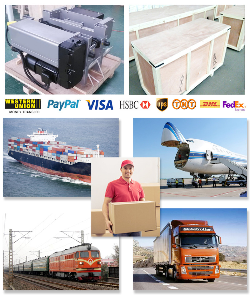 10 Ton European 1800RPM Electric Hoist Motor With Aluminum Gearbox