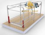 360 Rotate Arm 8000*3686*3400 Mm Automobile Washing Machine