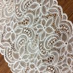 18cm wide 2017 New Fashion Lace Border/ underwear cotton lace edge in Black