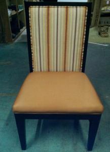 Wholesale wooden frame fabric/PU dining chair DC-0009 from china suppliers