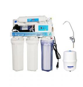 Wholesale Manual / Auto Flush Ro Reverse Osmosis Water Filter Home Water Treatment Systems from china suppliers