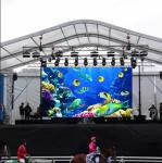 Outdoor P3.91mm Stage Rental LED Screen Front Magnetic Service 5000nits High