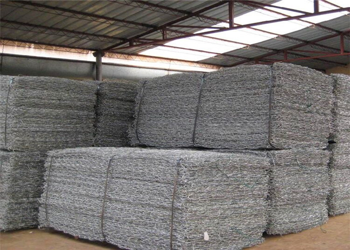 Powder Coated / Galvanized Gabion Basket For Control Of Water 1*1*2m