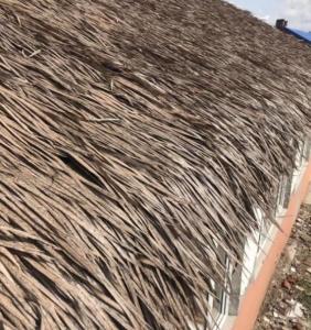 Wholesale 500*500mm Plain Waterproof Artificial Wheat Straw Thatched Roof Gazebo Hut Roof Thatch from china suppliers