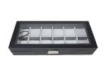 MDF Small 10 Watch Packing Box PU Leather Cover FSC Certification